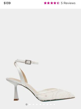 Betsey Johnson Delia Bridal Heels